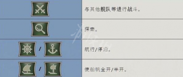 大航海时代4威力加强版HD船界面选项功能一览 船航行操作指南